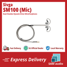Load image into Gallery viewer, [🎶SG] SIVGA SM100 - Dual-Chamber Dynamic Driver Wired Earphones
