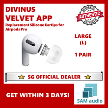 Load image into Gallery viewer, [🎶SG] DIVINUS VELVET APP Replacement Silicone Eartips for Airpods Pro
