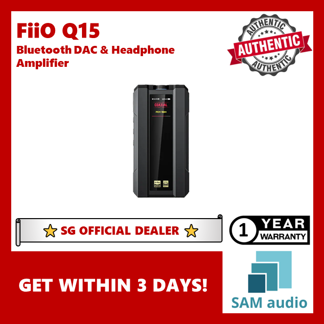 [🎶SG] FiiO Q15 Bluetooth DAC & Headphone Amplifier