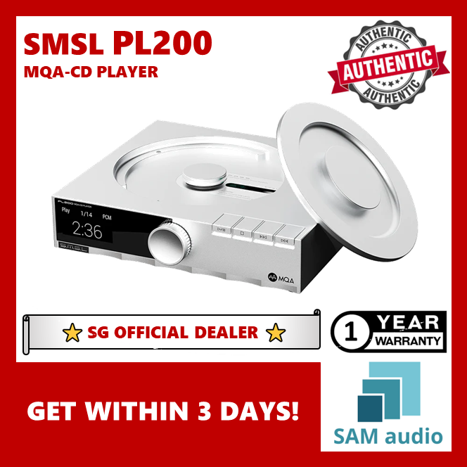 [🎶SG] SMSL PL200 MQA-CD Player / CD Player