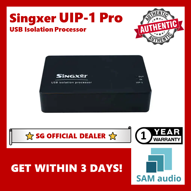 [🎶SG] SINGXER UIP1 PRO (UIP-1 PRO) USB Isolation Processor – SAM Audio SG