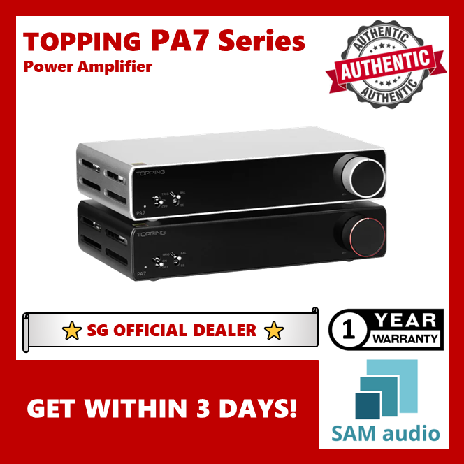 [🎶SG] TOPPING PA7 Power Amplifier