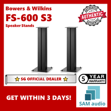 Load image into Gallery viewer, [🎶SG] BOWERS &amp; WILKINS (B&amp;W) FS‑600 S3 (FS600 S3) SPEAKER STANDS (PAIR)
