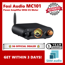 Load image into Gallery viewer, [🎶SG] Fosi Audio MC101 VU Meter Power Amplifier with Bluetooth
