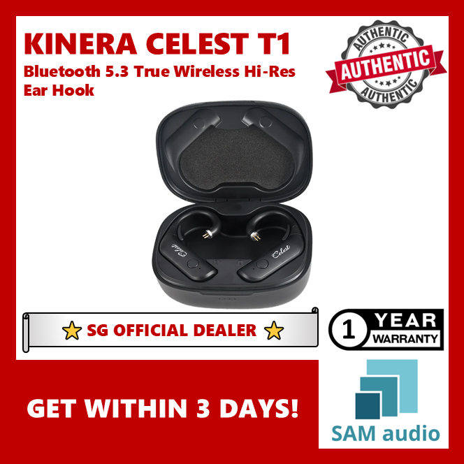 [🎶SG] KINERA CELEST T1 Bluetooth 5.3 True Wireless Ear Hook