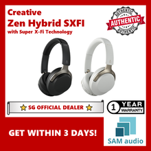 Load image into Gallery viewer, [🎶SG] CREATIVE ZEN HYBRID SXFI - Wireless Over-ear Headphones with SXFI Technology
