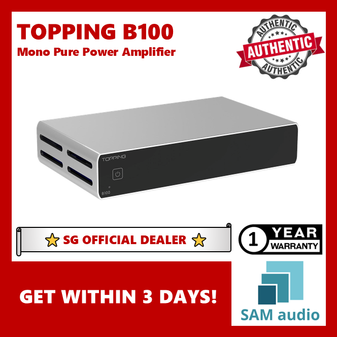 [🎶SG] TOPPING B100 Mono Pure Power Amplifier