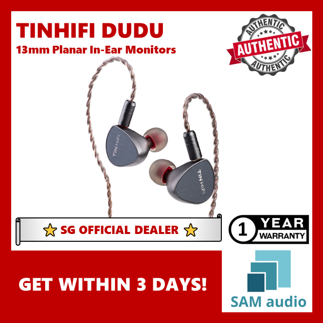 [🎶SG] TINHIFI DUDU 13mm Planar In-Ear Monitors