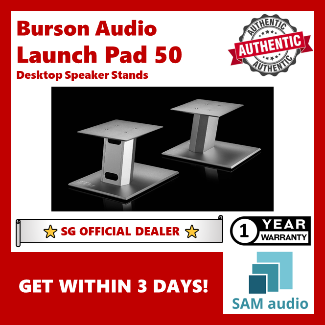[🎶SG] Burson Audio Launch Pad 50 Desktop Speaker Stands (Launchpad 50)