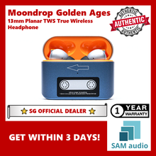Load image into Gallery viewer, [🎶SG] MOONDROP GOLDEN AGES 13mm Planar TWS True Wireless Headphone
