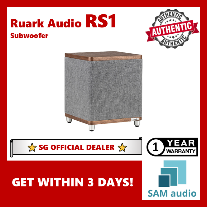 [🎶SG] Ruark Audio RS1 Subwoofer (Rich Walnut)