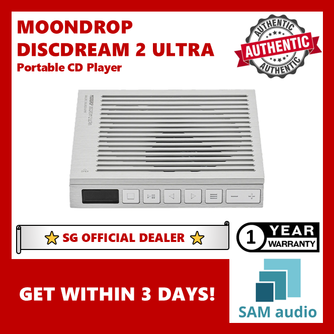 [🎶SG] MOONDROP DISCDREAM 2 ULTRA Portable CD Player