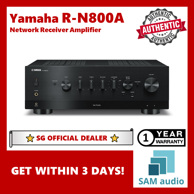 Yamaha MusicCast R-N800A Noir - Ampli Hi-Fi 