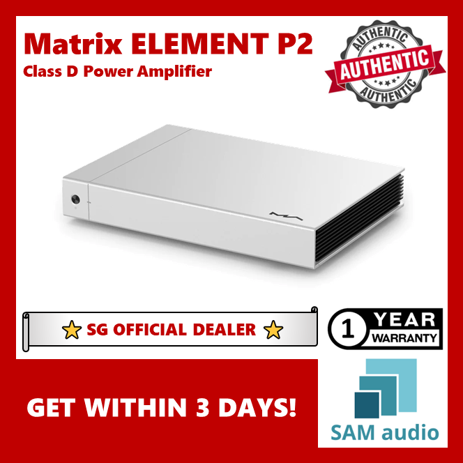 [🎶SG] MATRIX Element P2 Power Amplifier