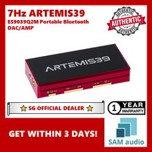 Load image into Gallery viewer, [🎶SG] 7Hz ARTEMIS39 (ARTEMIS 39) ES9039Q2M Portable Bluetooth DAC/AMP
