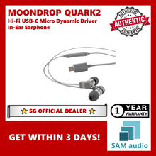 Load image into Gallery viewer, [🎶SG] MOONDROP QUARK2 (QUARK 2) USB C In-Ear Earphone IEM
