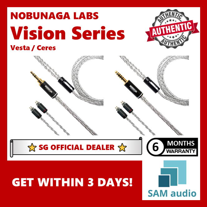 🎶SG] NOBUNAGA LABS VISION SERIES - Vesta / Ceres – SAM Audio SG