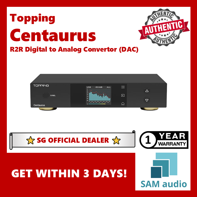 [🎶SG] TOPPING Centaurus R2R Digital to Analog Convertor (DAC)