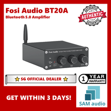 Load image into Gallery viewer, [🎶SG] FOSI AUDIO BT20A Bluetooth 5.0 Amplifier
