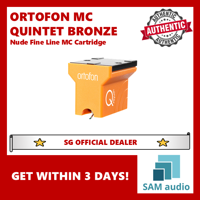 [🎶SG] ORTOFON MC QUINTET BRONZE MC Moving Coil Turntable Cartridge (Authorized by Ortofon - Genuine sealed package)