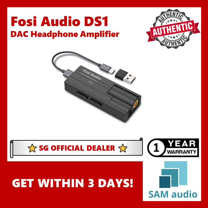 [🎶SG] FOSI AUDIO DS1 DAC Headphone Amplifier