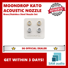 Load image into Gallery viewer, [🎶SG] Moondrop Kato nozzle set, brass / stainless steel IEM nozzles
