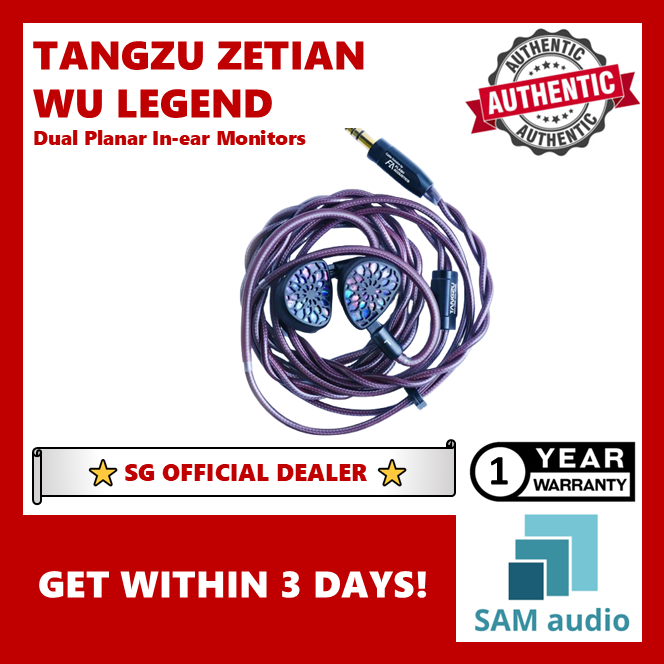 [🎶SG] TANGZU ZETIAN WU LEGEND Dual Planar In-ear Monitors