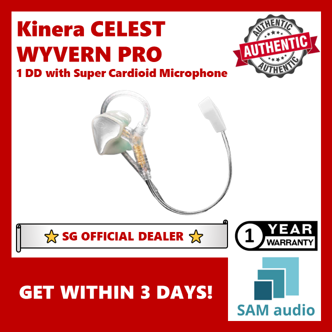 🎶SG] Kinera Celest Wyvern Pro 10mm Dynamic Driver In-Ear Monitor