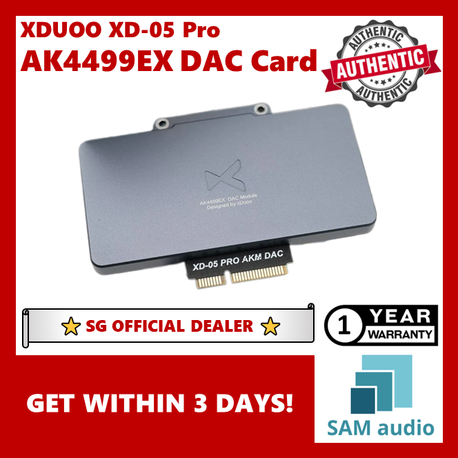 [🎶SG] XDUOO XD05 Pro AK4499EX DAC Card Module