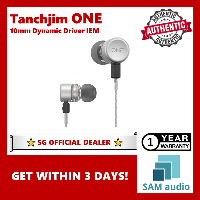 [🎶SG] TANCHJIM ONE 10mm Dynamic Driver In-ear Headphone (IEM)