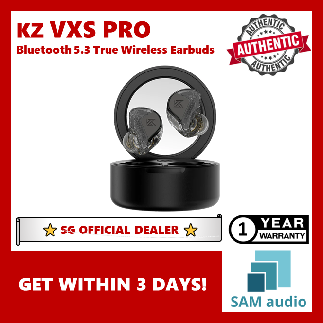 [🎶SG] KZ VXS PRO Bluetooth 5.3 True Wireless Earbuds TWS