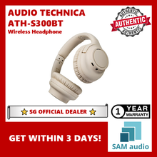 Load image into Gallery viewer, [🎶SG] AUDIO TECHNICA ATH-S300BT (S300BT) Active Noise Cancelling Wireless Headphone
