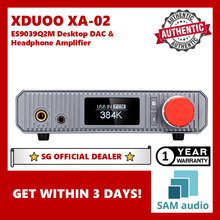 Load image into Gallery viewer, [🎶SG] XDUOO XA02 (XA-02) ES9039Q2M Desktop DAC &amp; Headphone Amplifier
