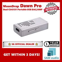 Load image into Gallery viewer, [🎶SG] MOONDROP DAWN PRO Dual CS43131 Portable USB DAC AMP
