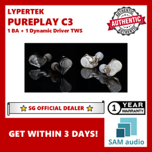 Load image into Gallery viewer, [🎶SG] LYPERTEK PUREPLAY C3 - 1DD + 1BA True Wireless TWS
