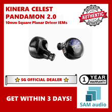 Load image into Gallery viewer, [🎶SG] KINERA CELEST PANDAMON 2.0 10mm Square Planar Driver In-Ear Monitors
