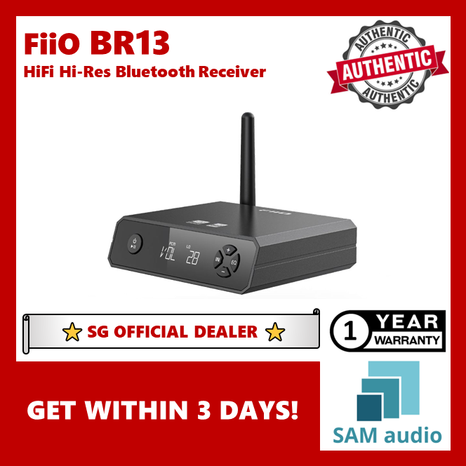 [🎶SG] FiiO BR13 Hi-Res Audio Bluetooth 5.1 Receiver
