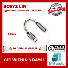 Load image into Gallery viewer, [🎶SG] BQEYZ LIN Type-C to 3.5mm / 4.4mm Portable DAC/AMP Adapter
