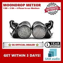 Load image into Gallery viewer, [🎶SG] MOONDROP METEOR 1 DD + 2 BA + 4 Planar IEMs
