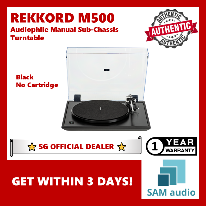 [🎶SG] REKKORD M500 Advanced Manual Sub-Chassis Turntable