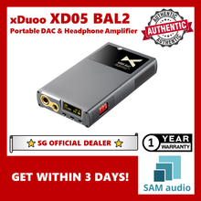 Load image into Gallery viewer, [🎶SG] XDUOO XD-05 Bal2 Portable Dual ES9038Q2M DAC and Headphone Amplifier (XD05 Bal 2)
