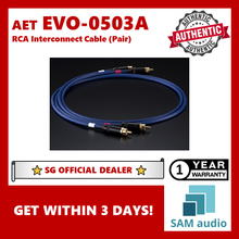 Load image into Gallery viewer, [🎶SG] AET EVO-0503A RCA Interconnect Cable (Pair)
