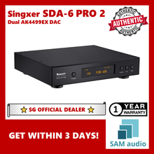 Load image into Gallery viewer, [🎶SG] SINGXER SDA-6 PRO 2 (SDA6 PRO 2) Dual AK4499EX Digital to Analog Convertor DAC
