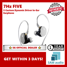 Load image into Gallery viewer, [🎶SG] 7Hz FIVE Five Custom Dynamic Drivers In-Ear Earphone
