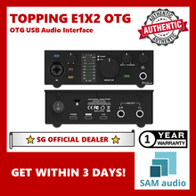 Load image into Gallery viewer, [🎶SG] TOPPING E1x2 OTG USB Audio Interface
