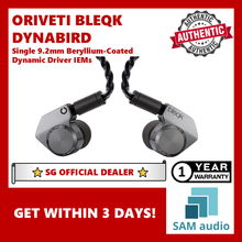 Load image into Gallery viewer, [🎶SG] ORIVETI BLEQK DYNABIRD Single 9.2mm Beryllium-Coated Dynamic Driver IEMs
