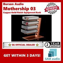 Load image into Gallery viewer, [🎶SG] BURSON AUDIO MOTHERSHIP 01 / MOTHERSHIP 02 ALUMINIUM EQUIPMENT RACK / MOTHERSHIP 03 COPPER GOLD FINISH
