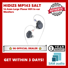 Load image into Gallery viewer, [🎶SG] HIDIZS MP143 SALT 14.3mm Large Planar HiFi In-ear Monitors
