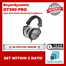 Load image into Gallery viewer, [🎶SG] Beyerdynamic DT 990 Pro (DT990 Pro) Open Back Studio Headphones for mixing and mastering
