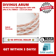 Load image into Gallery viewer, [🎶SG] DIVINUS ARUM 7N OCC 8 Core IEM Upgrade Cable with 2Pin 0.78 / MMCX - 2.5/3.5/4.4
